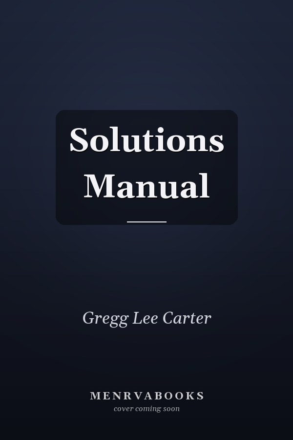 Solutions Manual