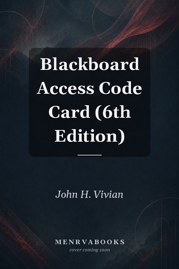 Blackboard Access Code Card (6th Edition)