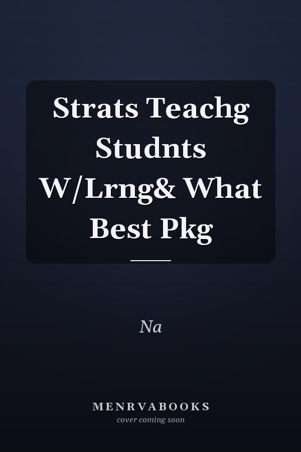 Strategies for Teaching Students with Learning Disabilities