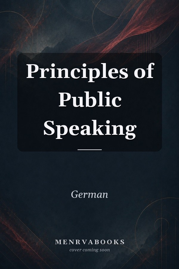 Principles of Public Speaking