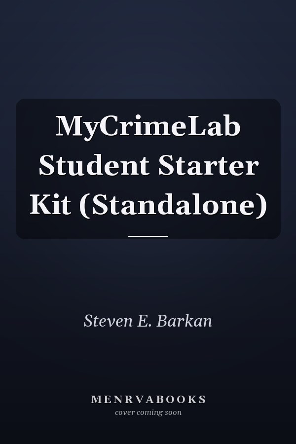 MyCrimeLab Student Starter Kit
