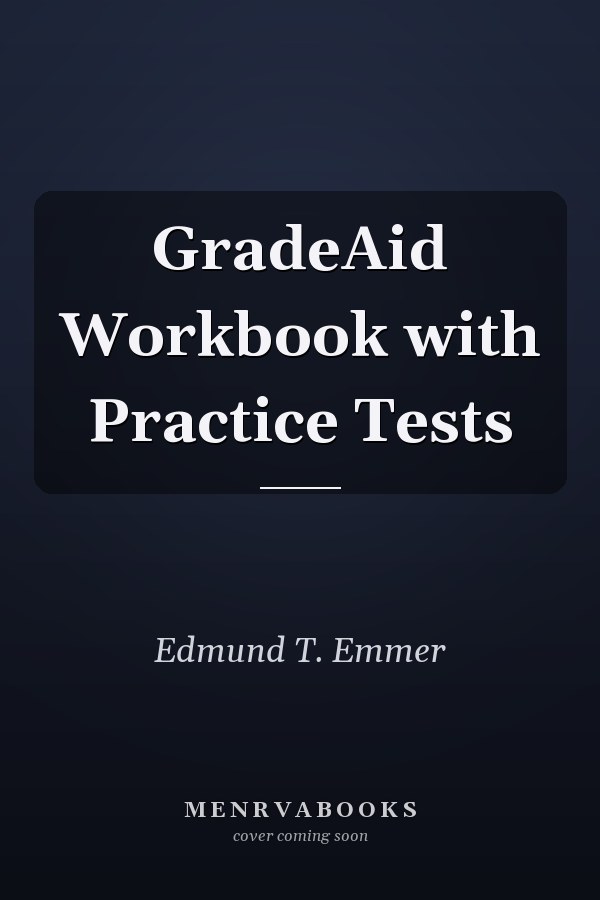 GradeAid Workbook with Practice Tests