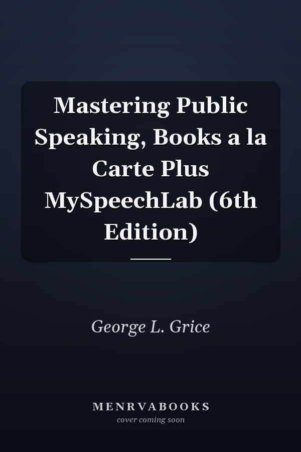 Mastering Public Speaking