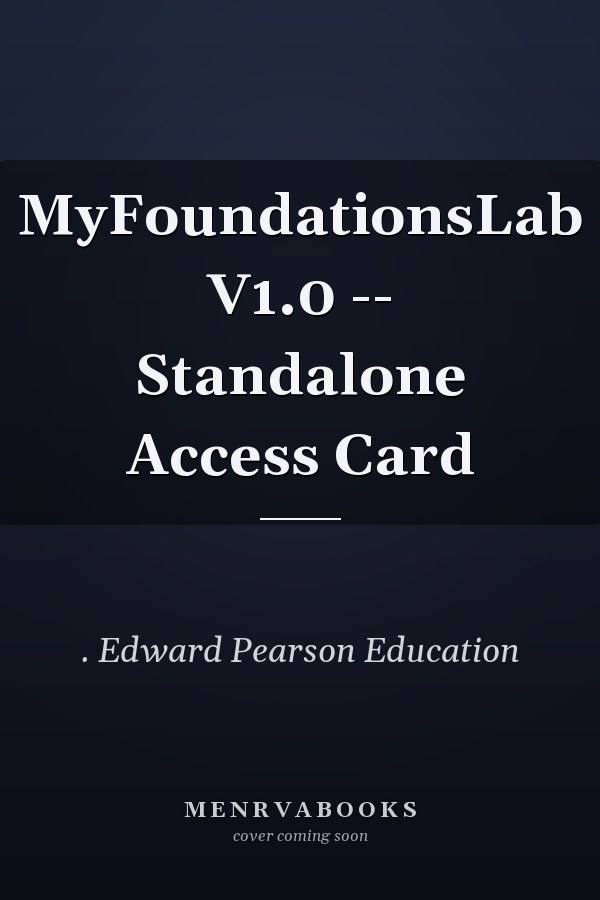 MyFoundationsLab: Standalone Access Card