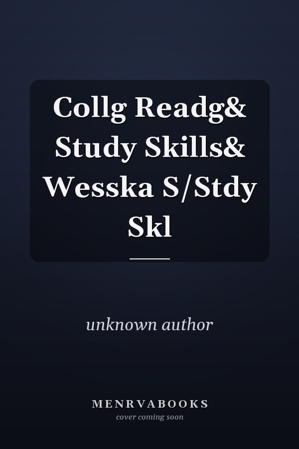 College Reading and Study Skills