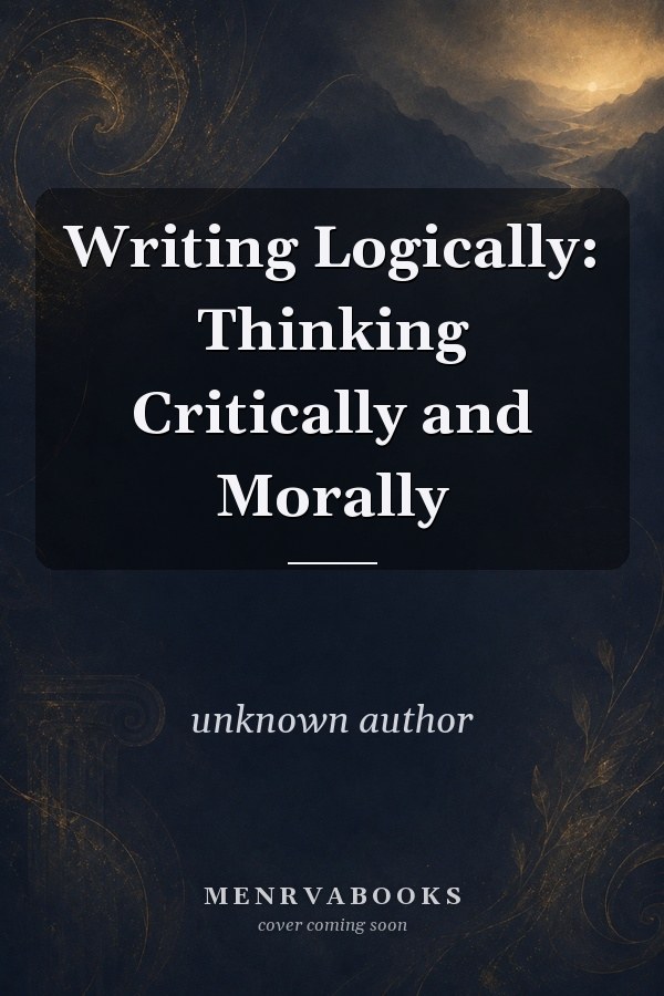 Writing Logically: Thinking Critically and Morally