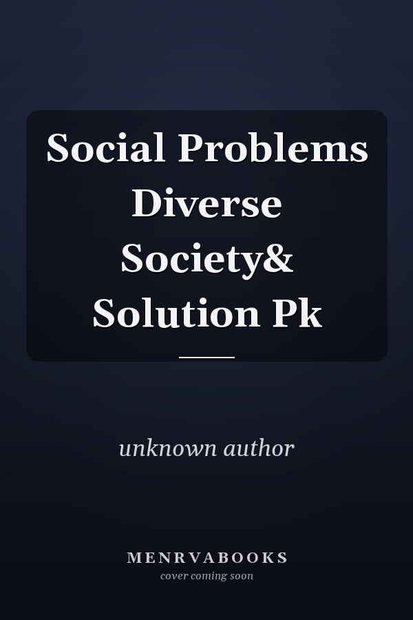 Social Problems in a Diverse Society