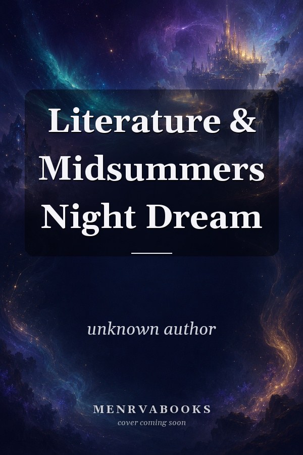 Literature & Midsummers Night Dream