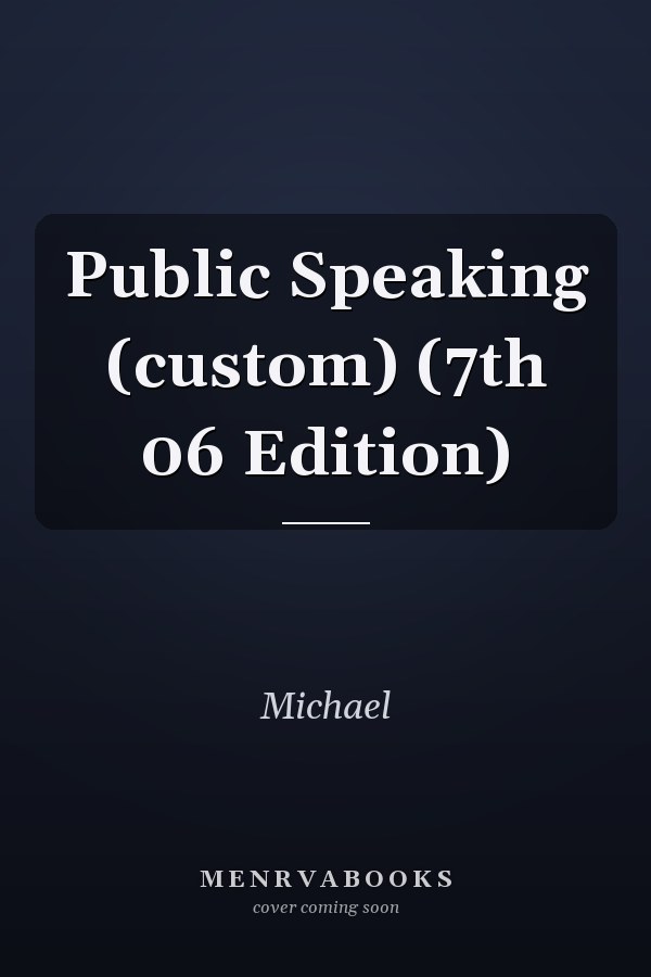 Public Speaking