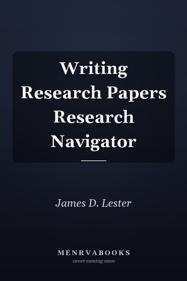 Writing Research Papers Research Navigator