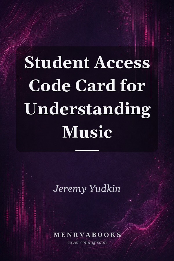 Student Access Code Card for Understanding Music