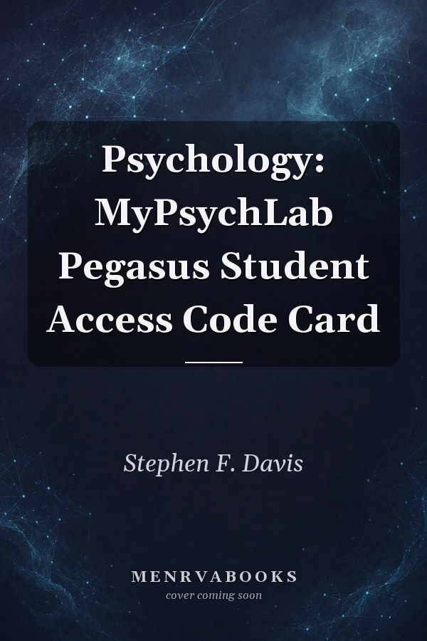 Psychology: MyPsychLab Pegasus Student Access Code Card