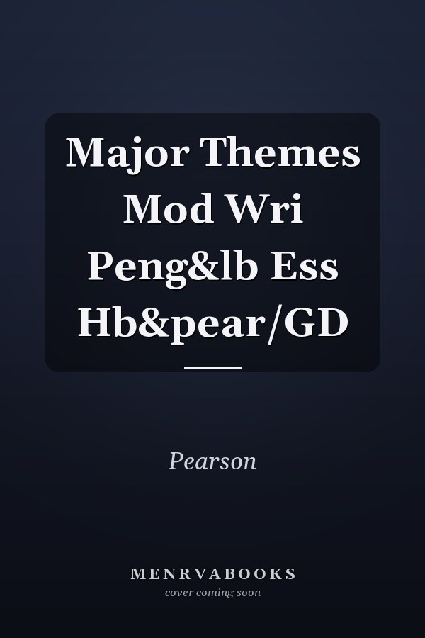 Major Themes Mod Wri Peng&lb Ess Hb&pear/GD