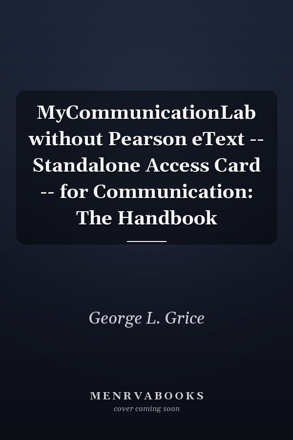 Communication: The Handbook