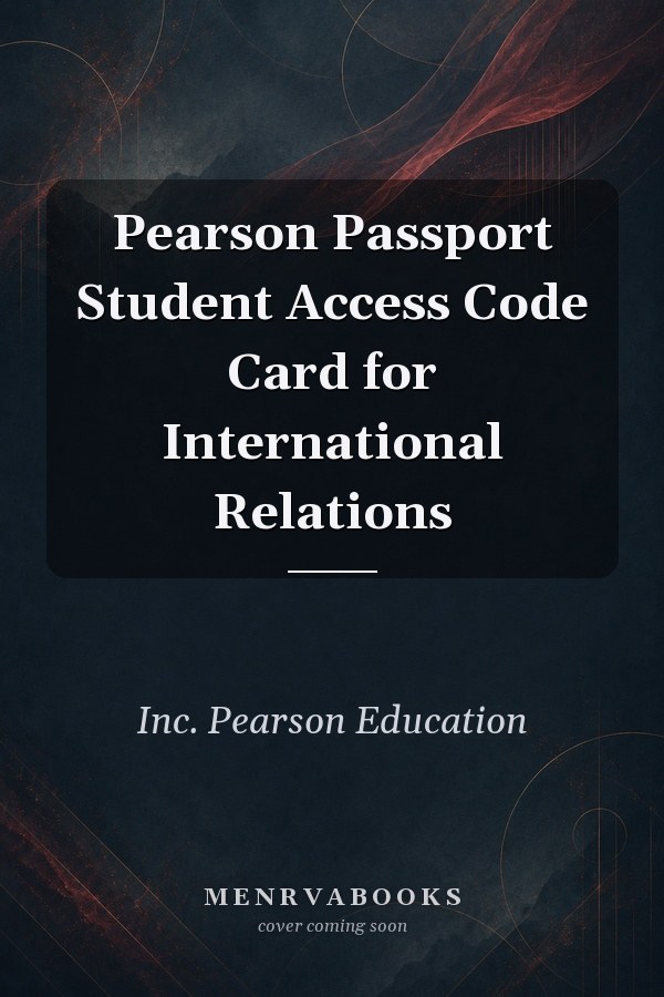 Pearson Passport Student Access Code Card for International Relations