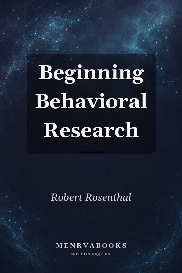 Beginning Behavioral Research