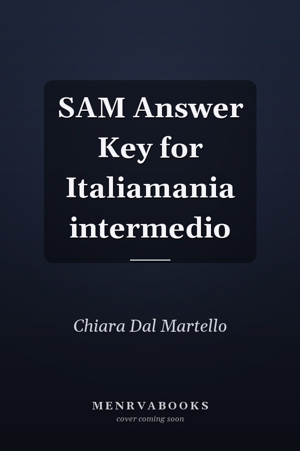 SAM Answer Key for Italiamania Intermedio