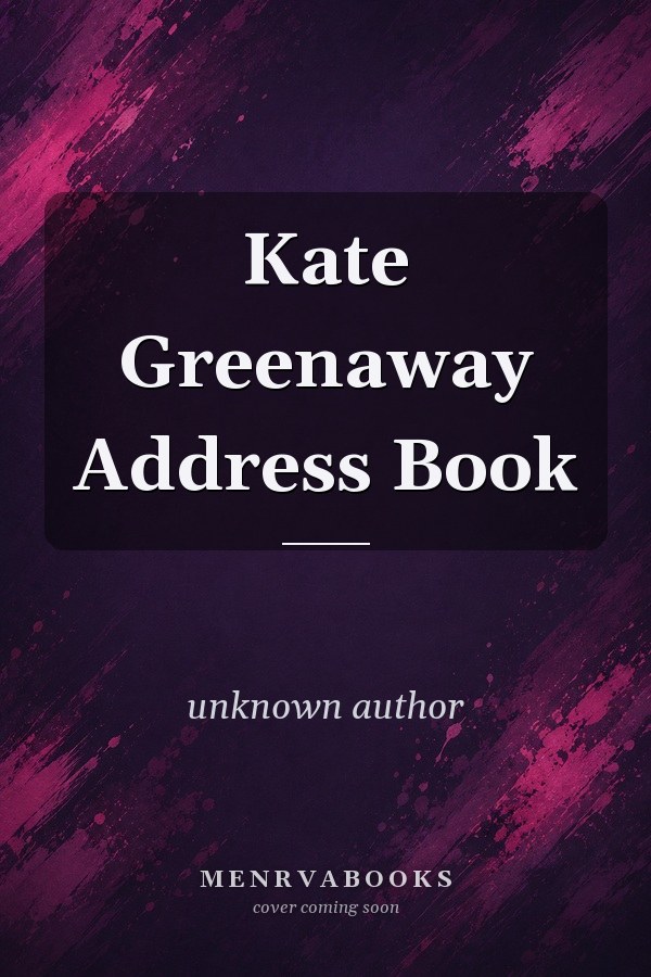 Kate Greenaway Address Book
