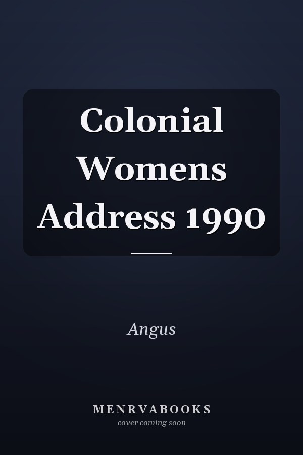 Colonial Womens Address 1990