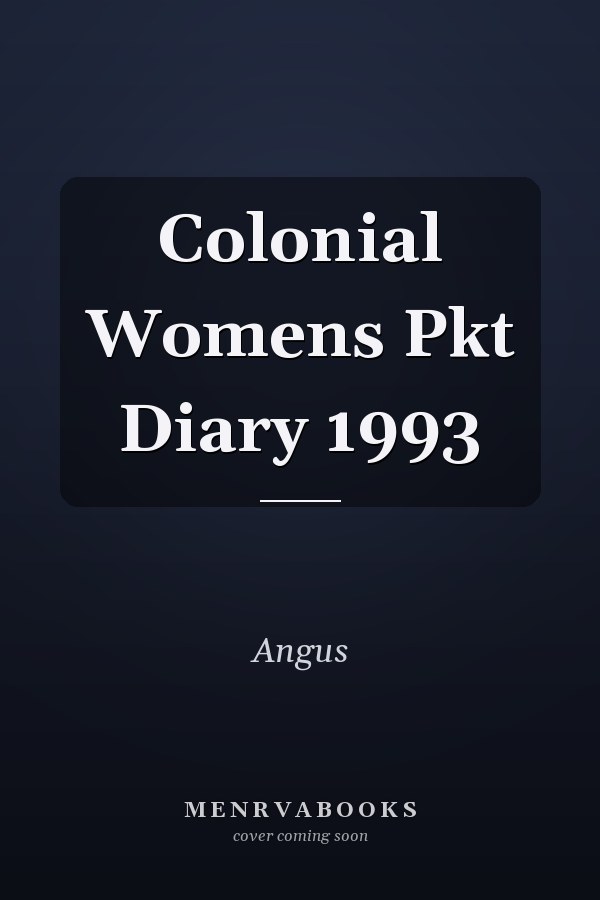 Colonial Womens Pkt Diary 1993
