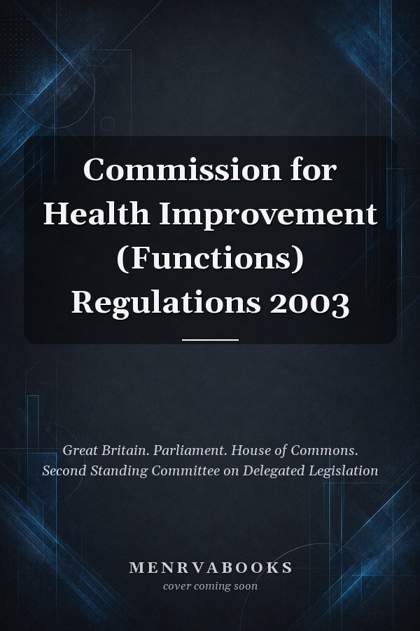 Commission for Health Improvement (Functions) Regulations 2003