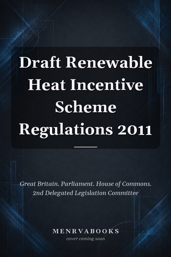 Draft Renewable Heat Incentive Scheme Regulations 2011