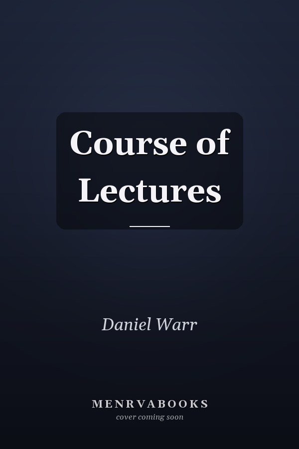 Course of Lectures