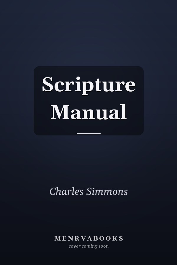 Scripture Manual