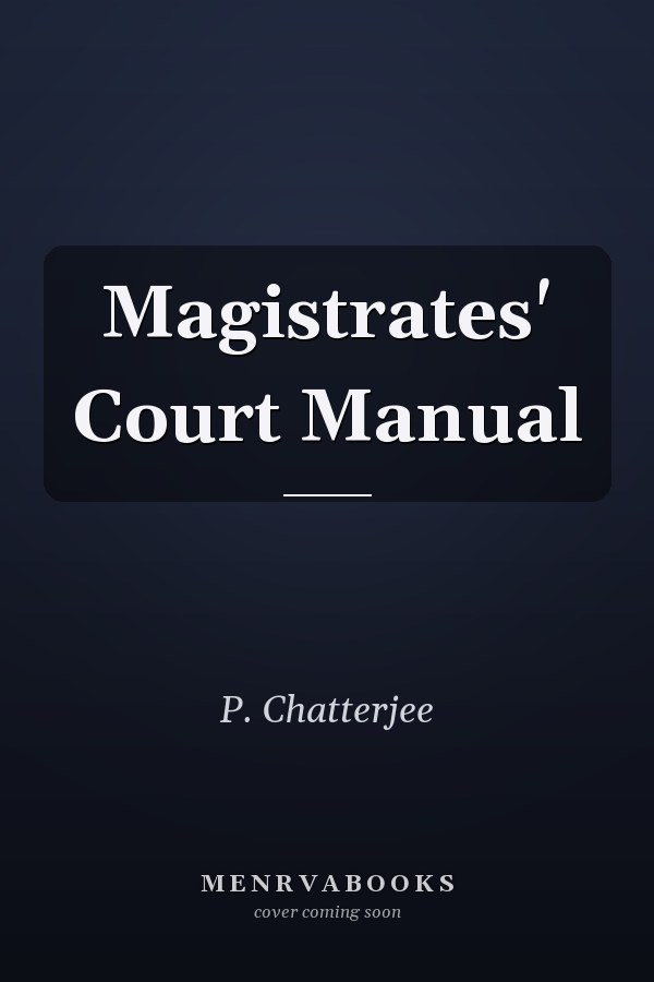 Magistrates' Court Manual