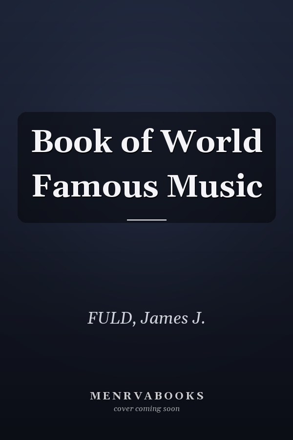 Book of World Famous Music