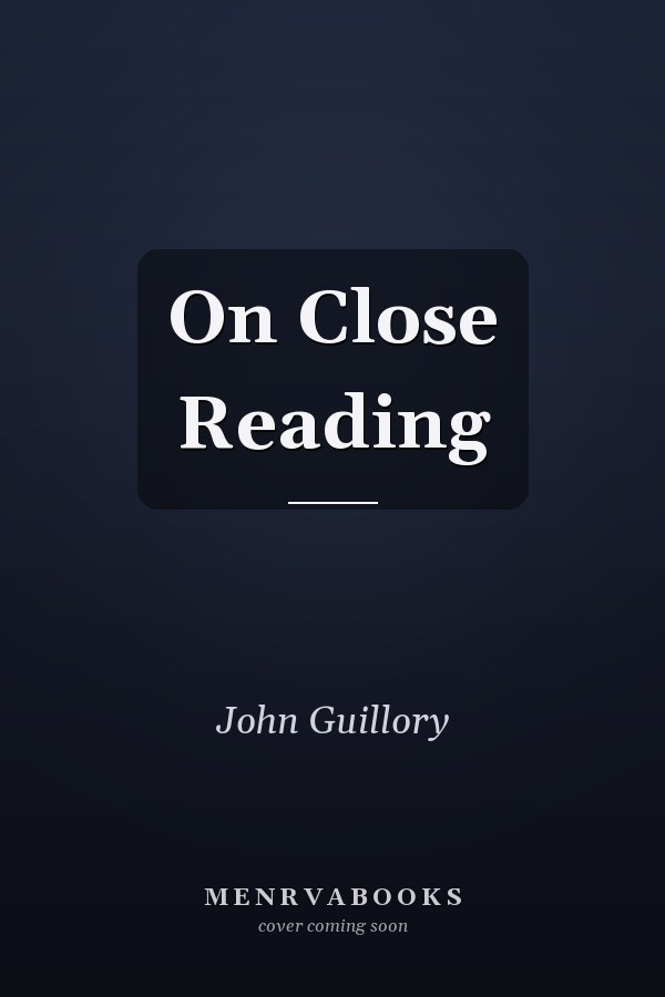 On Close Reading