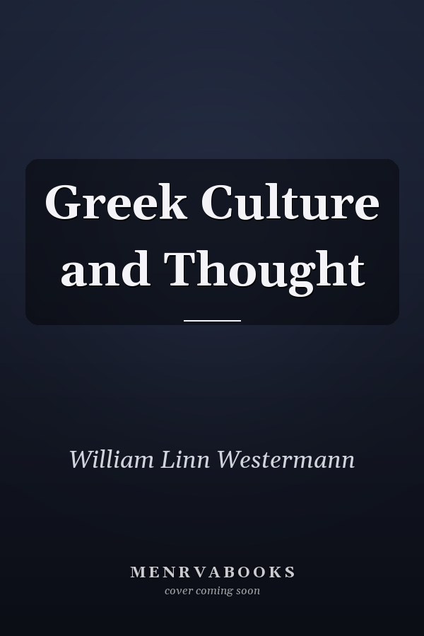 Greek Culture and Thought