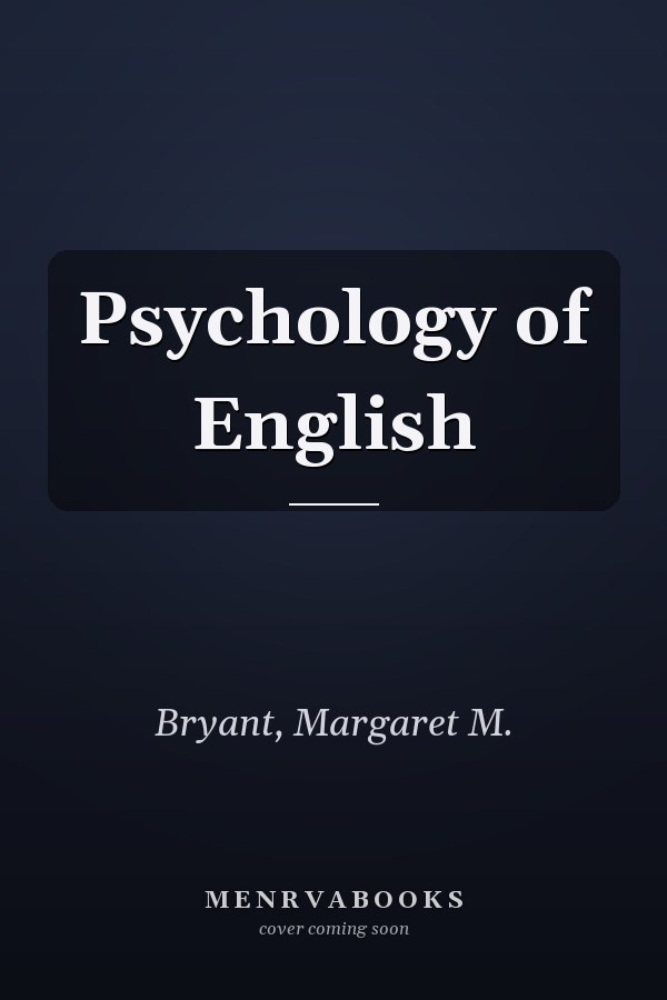 Psychology of English