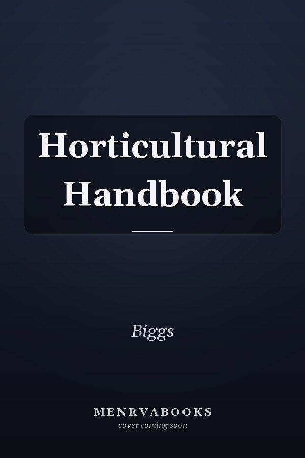 Horticultural Handbook