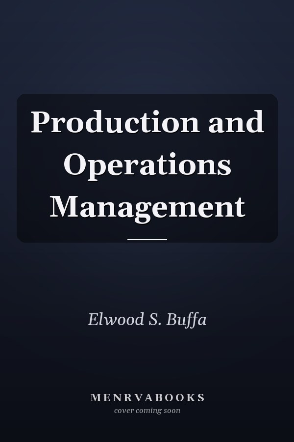 Production and Operations Management