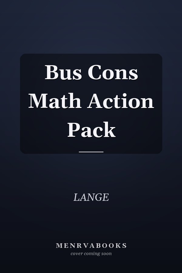 Bus Cons Math Action Pack