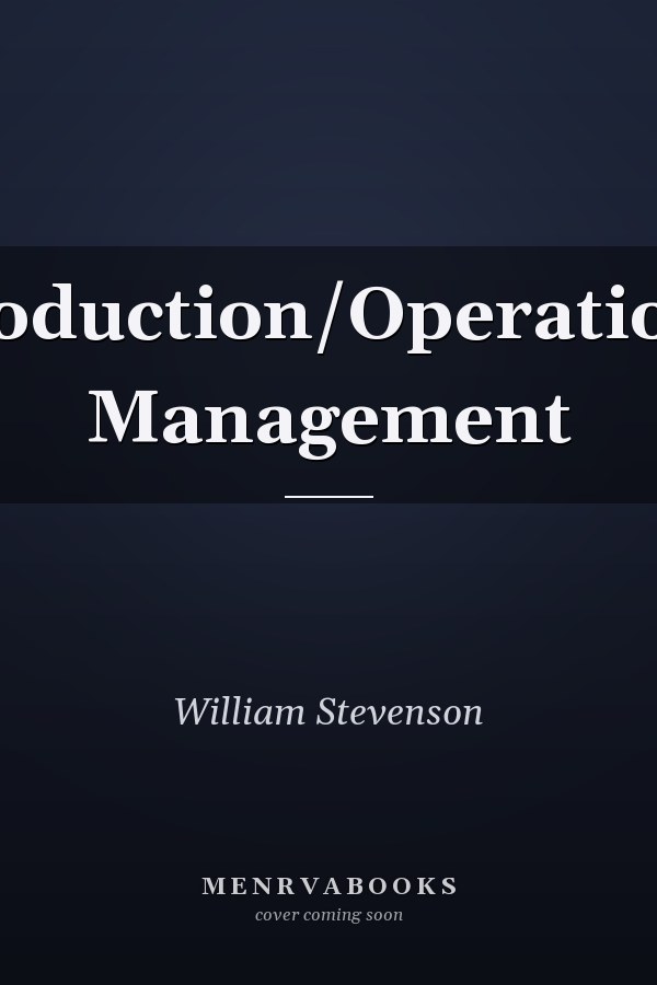 Production/Operations Management