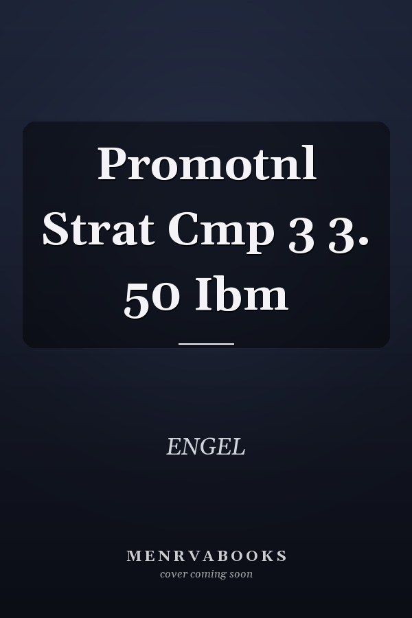 Promotnl Strat Cmp 3 3. 50 Ibm