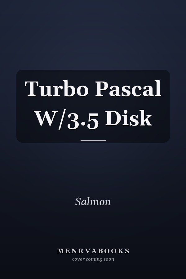 Turbo Pascal W/3.5 Disk