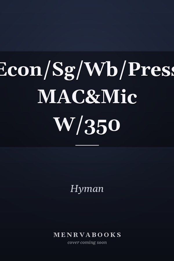 Econ/Sg/Wb/Press MAC&Mic W/350