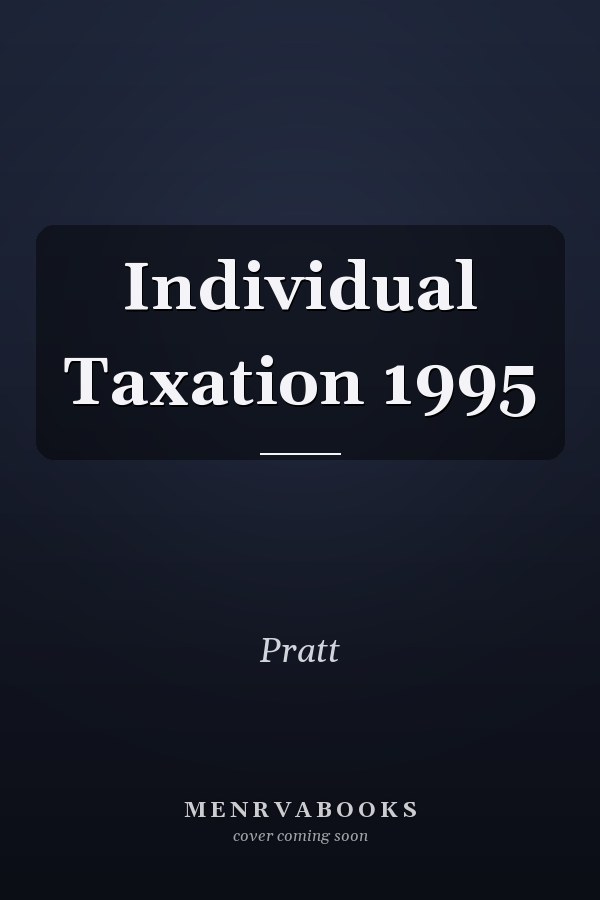 Individual Taxation 1995