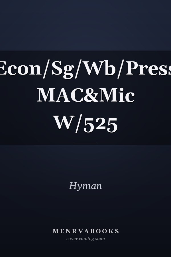 Econ/Sg/Wb/Press MAC&Mic W/525