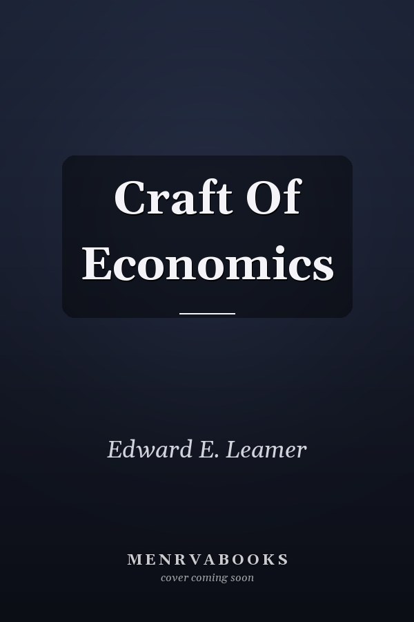 Craft Of Economics