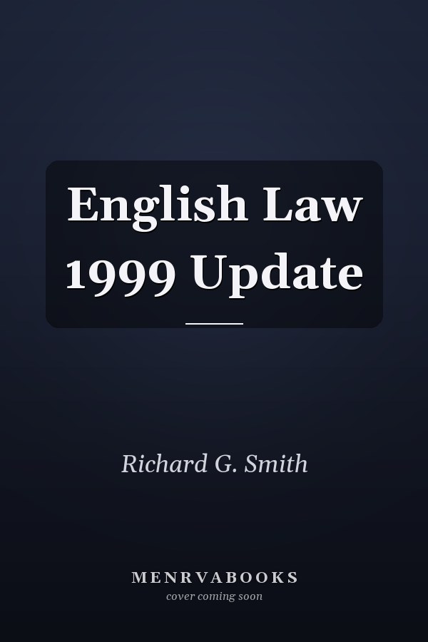English Law 1999 Update