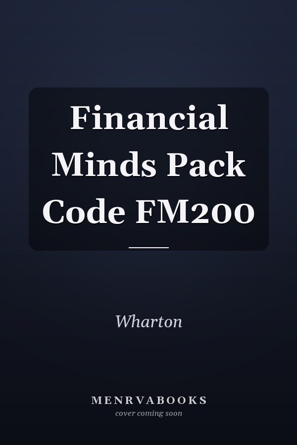 Financial Minds Pack Code FM200