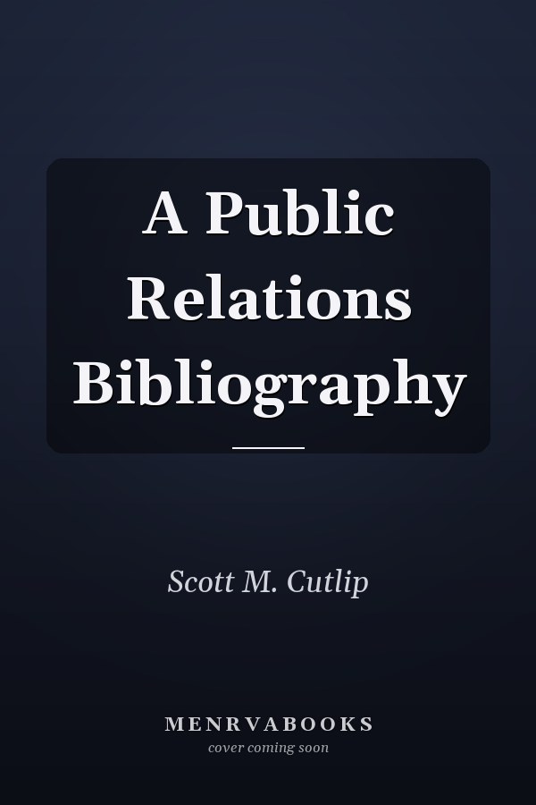 A Public Relations Bibliography