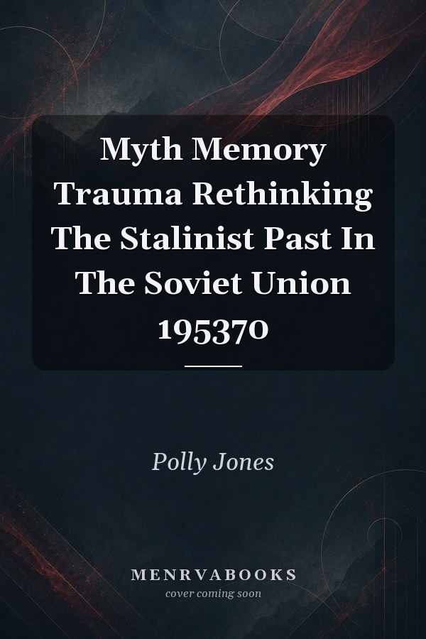 Myth Memory Trauma Rethinking The Stalinist Past In The Soviet Union 195370