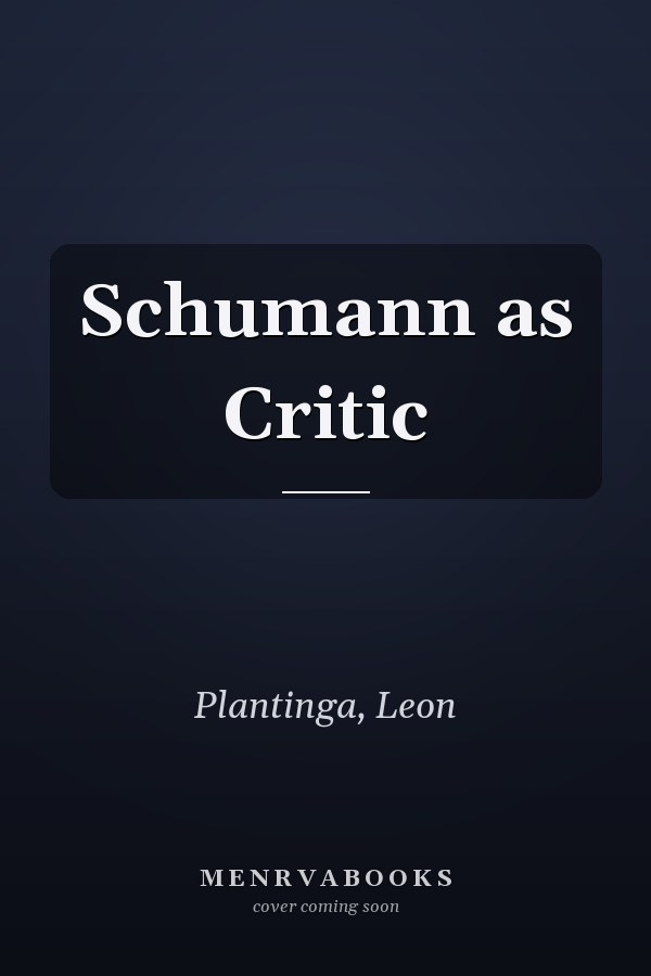 Schumann as Critic