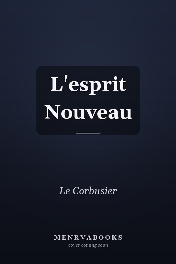 L'esprit Nouveau