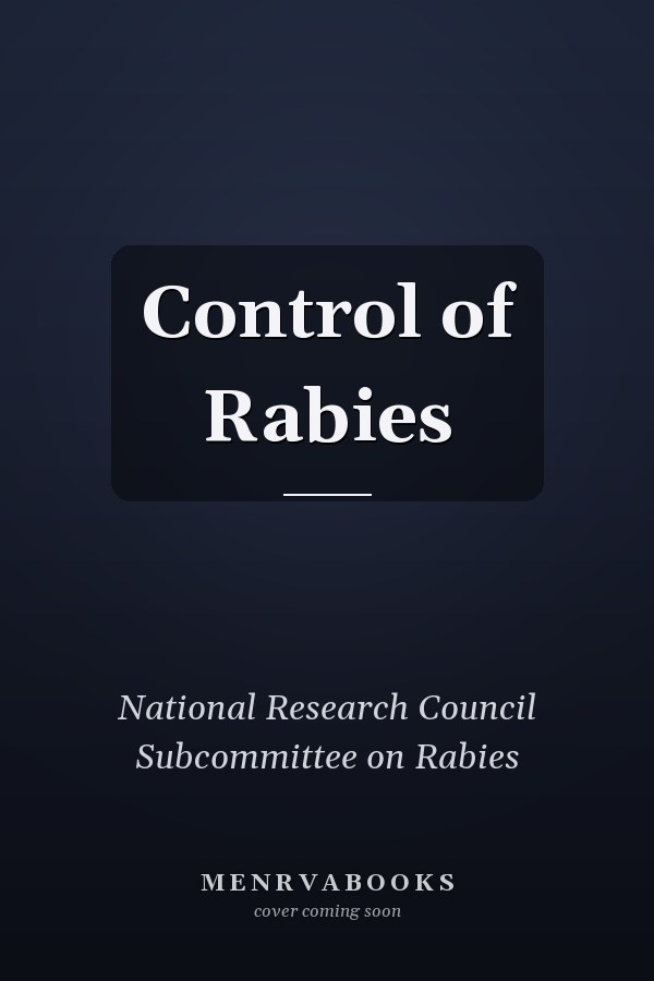 Control of Rabies